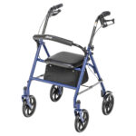 Durable 4 Wheel Rollator with 7.5" Casters - Image 9