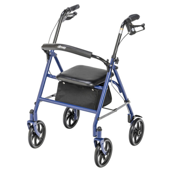Durable 4 Wheel Rollator with 7.5" Casters - Image 9