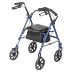 Durable 4 Wheel Rollator with 7.5" Casters - Image 7