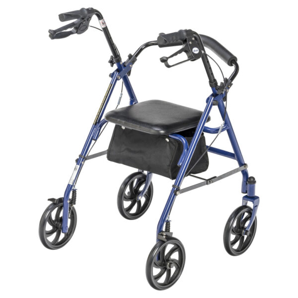 Durable 4 Wheel Rollator with 7.5" Casters - Image 7