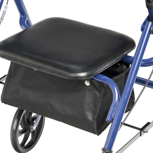 Durable 4 Wheel Rollator with 7.5" Casters - Image 3