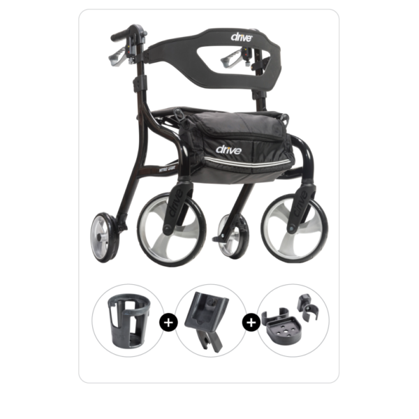 Nitro® Sprint Rollator with Accessories