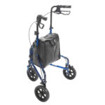 Deluxe 3 Wheel Aluminum Rollator, 7.5" Casters - Image 6