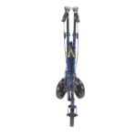 Deluxe 3 Wheel Aluminum Rollator, 7.5" Casters - Image 2