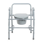 Deluxe Steel Drop Arm Commode - Image 7