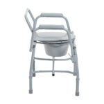 Deluxe Steel Drop Arm Commode - Image 3