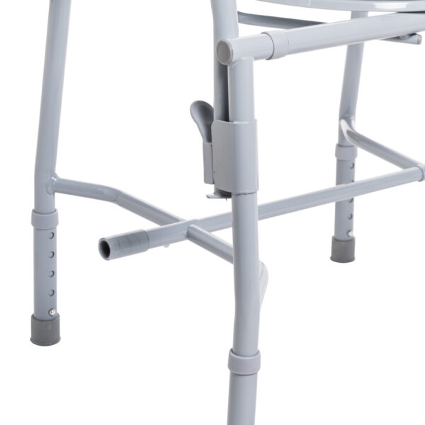 Deluxe Steel Drop Arm Commode - Image 2