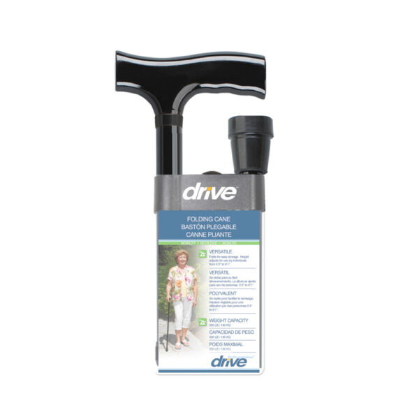Aluminum Folding Canes, Height Adjustable - Image 3