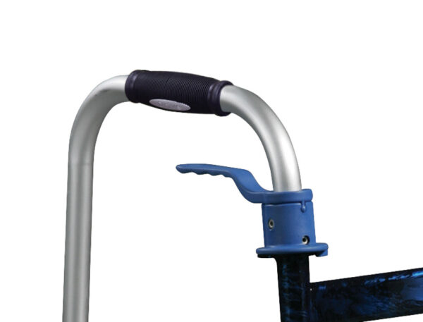 Deluxe, Trigger Release Folding Walker with 5" Wheels - Image 2