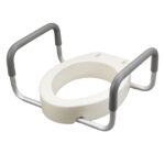 Premium Raised Toilet Seat with Removable Arms - Image 5