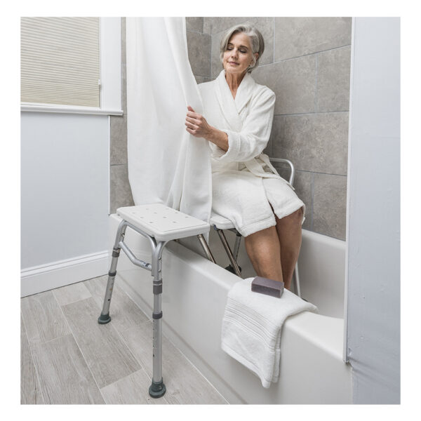 Splash Defense™ Transfer Bench with Curtain Guard Protection - Image 3
