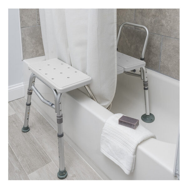 Splash Defense™ Transfer Bench with Curtain Guard Protection - Image 5