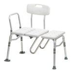 Splash Defense™ Transfer Bench with Curtain Guard Protection - Image 10