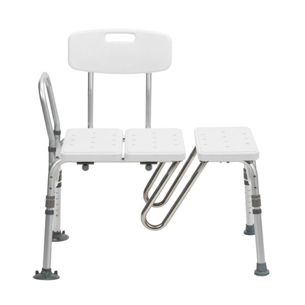 Splash Defense™ Transfer Bench with Curtain Guard Protection - Image 11