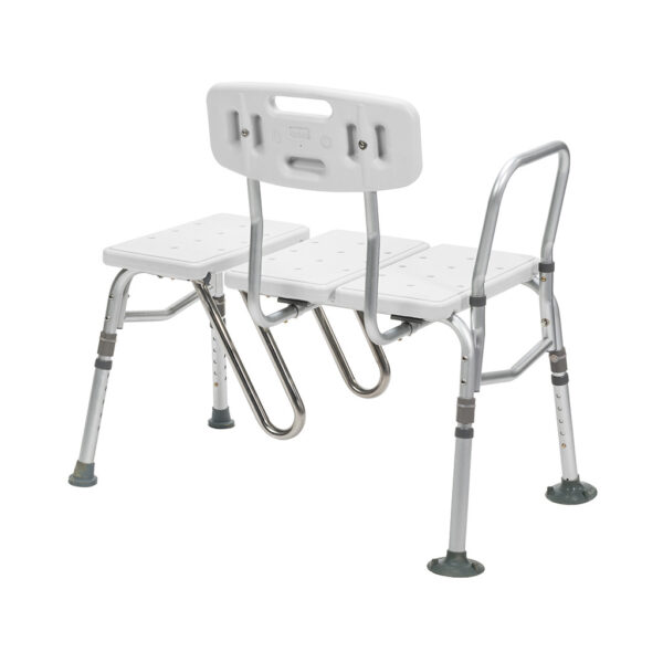 Splash Defense™ Transfer Bench with Curtain Guard Protection - Image 9