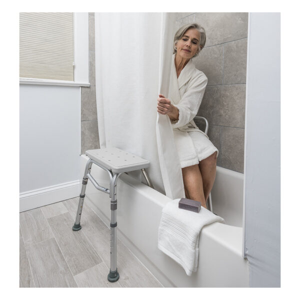 Splash Defense™ Transfer Bench with Curtain Guard Protection - Image 2