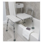 Splash Defense™ Transfer Bench with Curtain Guard Protection - Image 6