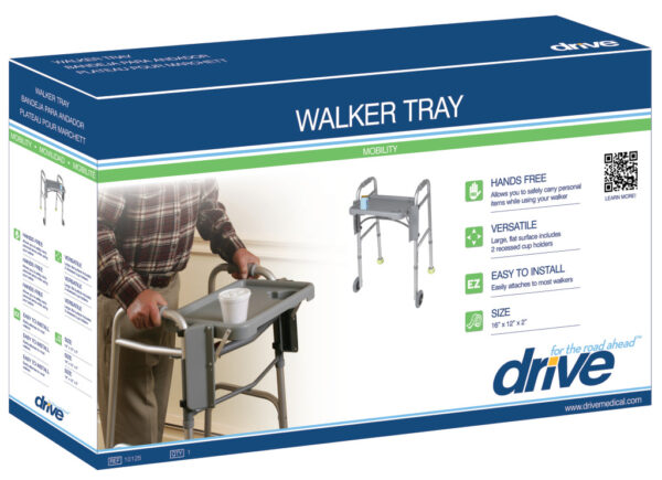 Walker Tray with Cup Holders - Image 3
