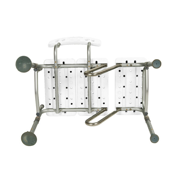 Splash Defense™ Transfer Bench with Curtain Guard Protection - Image 8