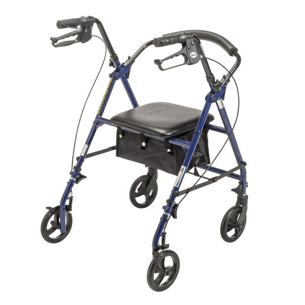 Steel Rollator with 6” Wheels, Knockdown - Image 9
