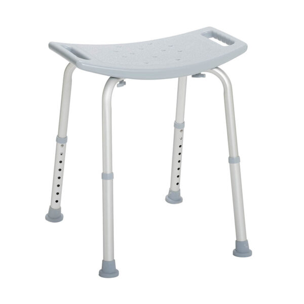 Deluxe Aluminum Shower Bench without Back - Image 5