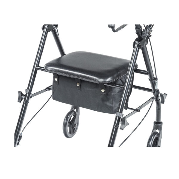 Travel Rollator, Black - Image 8