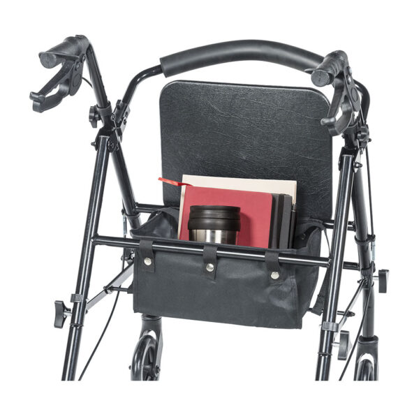 Travel Rollator, Black - Image 9