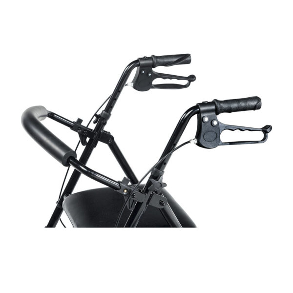 Travel Rollator, Black - Image 6
