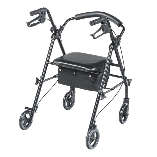 Travel Rollator, Black - Image 14