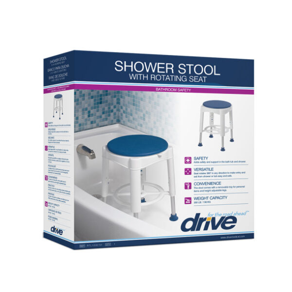 Swivel Seat Shower Stool - Image 2