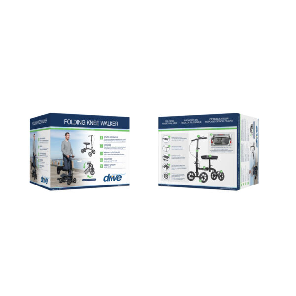 Economy Folding Knee Walker - Image 2