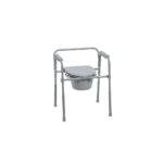 Folding Steel Commode Combo with Absorbent Commode Liners - Image 7