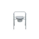 Folding Steel Commode Combo with Absorbent Commode Liners - Image 6