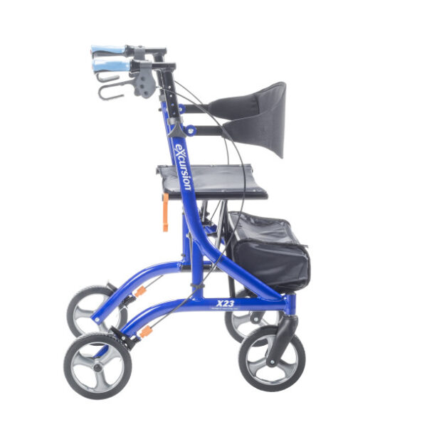 Airgo eXcursion X23 Lightweight Side-fold Rollator Tall Height - Image 8