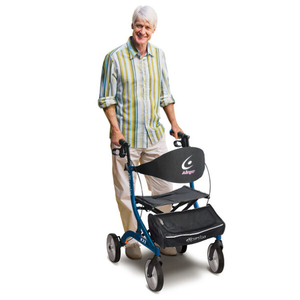 Airgo eXcursion X23 Lightweight Side-fold Rollator Tall Height - Image 2