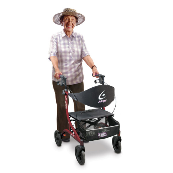 Airgo eXcursion X18 Lightweight Side-fold Rollator Hemi Height - Image 2