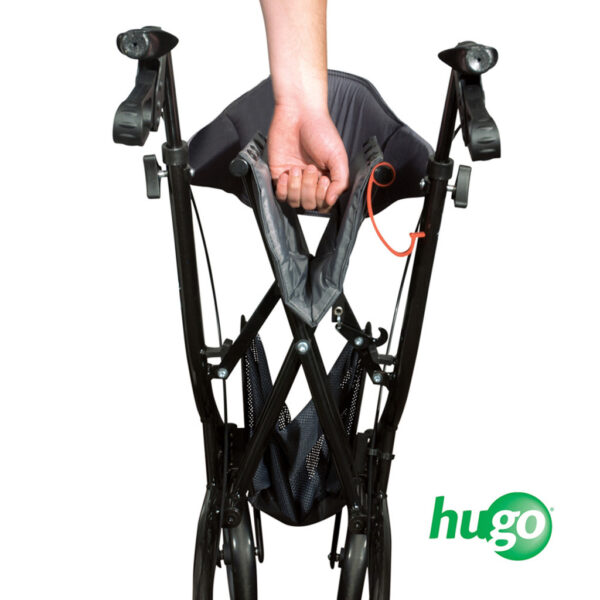 Hugo eXplore Side-Fold Rolling walker with a Seat - Image 3