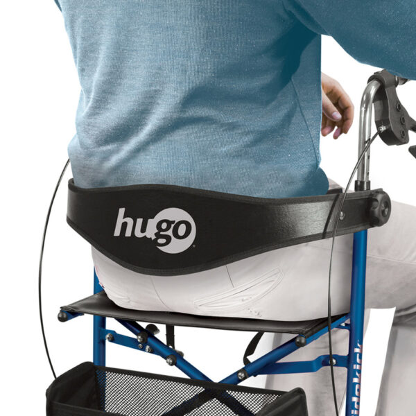 Hugo Sidekick Side-Folding Rolling Walker with a Seat - Image 2