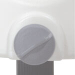 Premium Plastic Raised, Regular/Elongated Toilet Seat, with Lock - Image 3