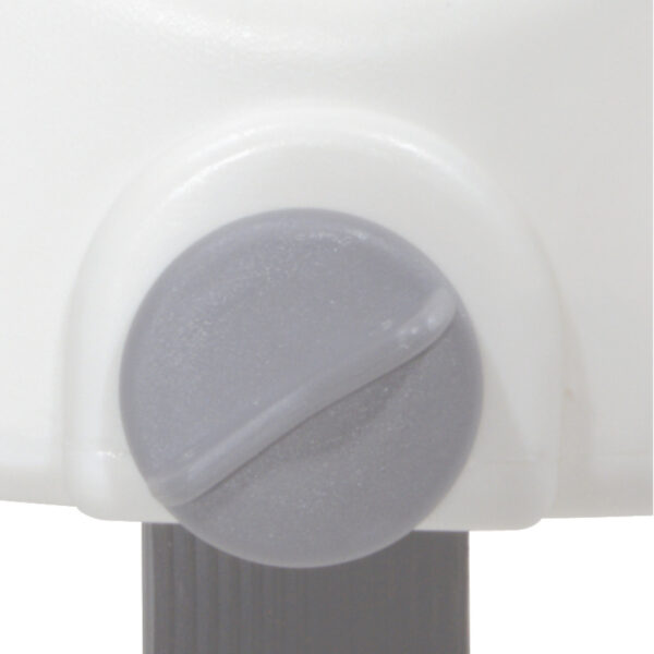 Premium Plastic Raised, Regular/Elongated Toilet Seat, with Lock - Image 3