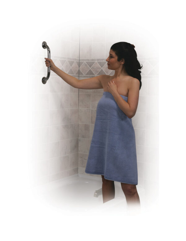 Chrome Knurled Grab Bar - Image 6