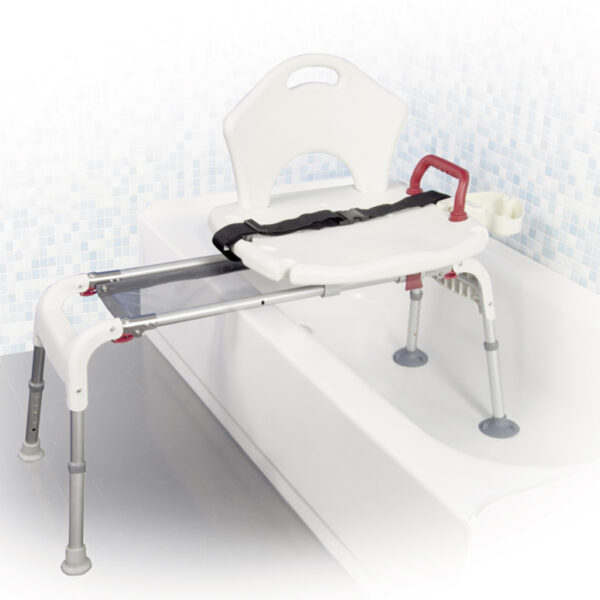 Folding Universal Sliding Transfer Bench - Image 4