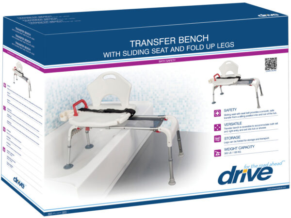 Folding Universal Sliding Transfer Bench - Image 3