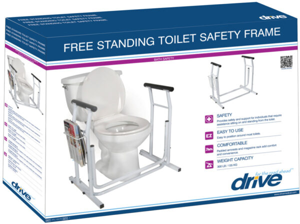 Free-standing Toilet Safety Rail - Image 2