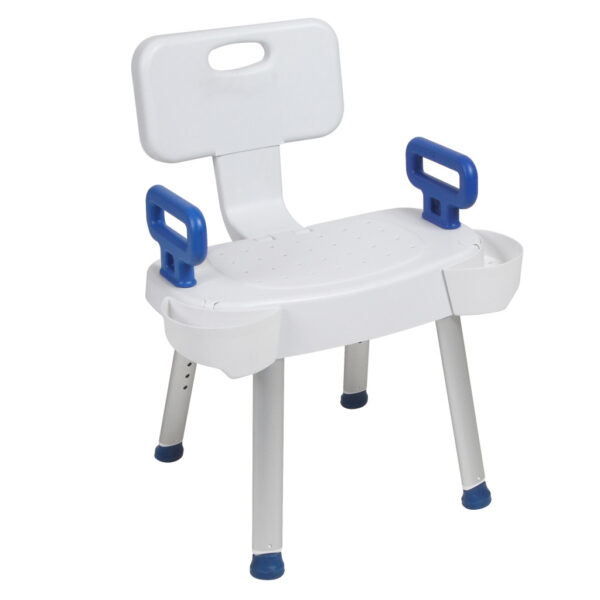 Shower Chair with Folding Back - Image 5