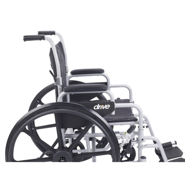 Poly-Fly High Strength, Lightweight Wheelchair/Flyweight Transport Chair Combo - Image 5