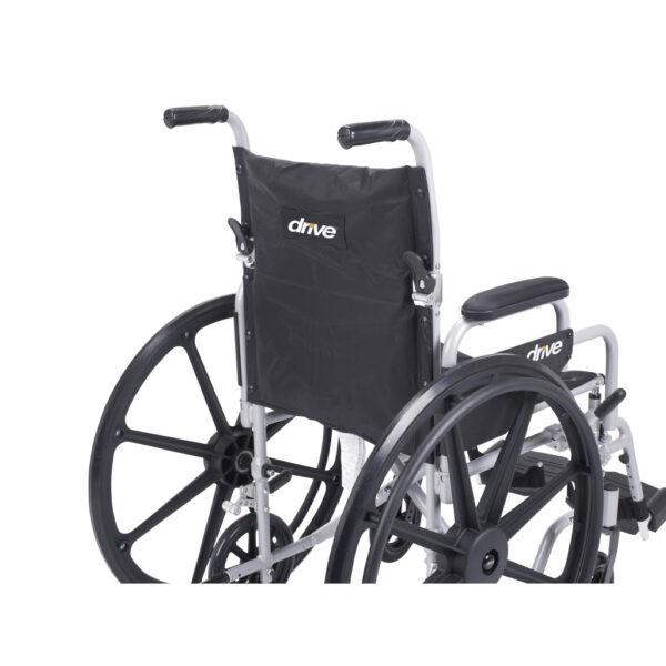 Poly-Fly High Strength, Lightweight Wheelchair/Flyweight Transport Chair Combo - Image 3