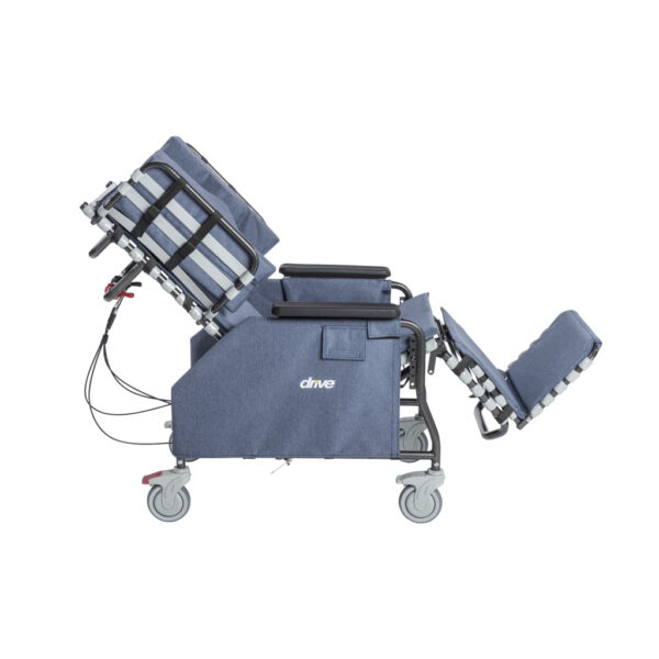 Rose Comfort Max tilt and recline chair with casters - Image 9