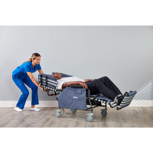 Rose Comfort Max tilt and recline chair with casters - Image 5