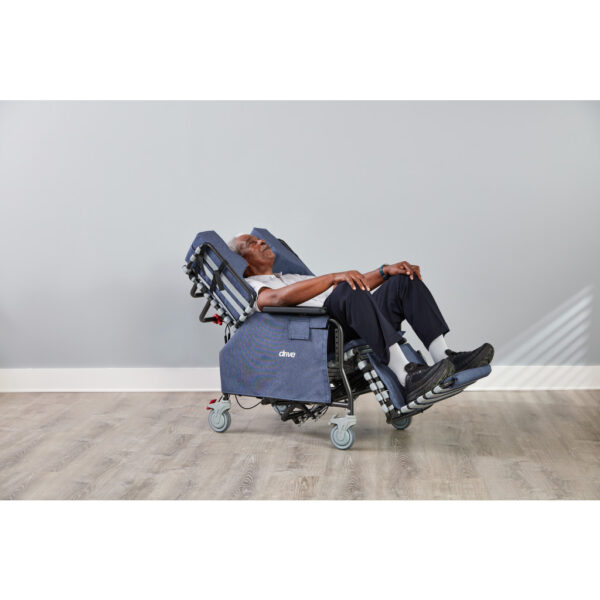 Rose Comfort Max tilt and recline chair with casters - Image 4